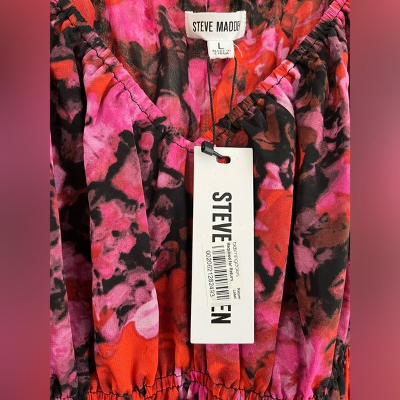 Steve Madden Laine Floral Print Dress - Picture 4 of 5